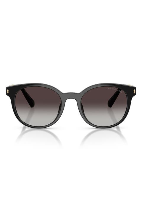 Pienza 53mm Gradient Round Sunglasses