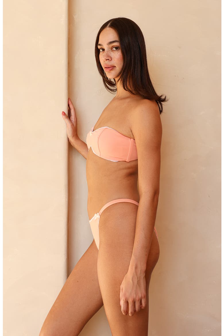 Jane Cheeky Bikini Bottom, Alternate, color, Parfait