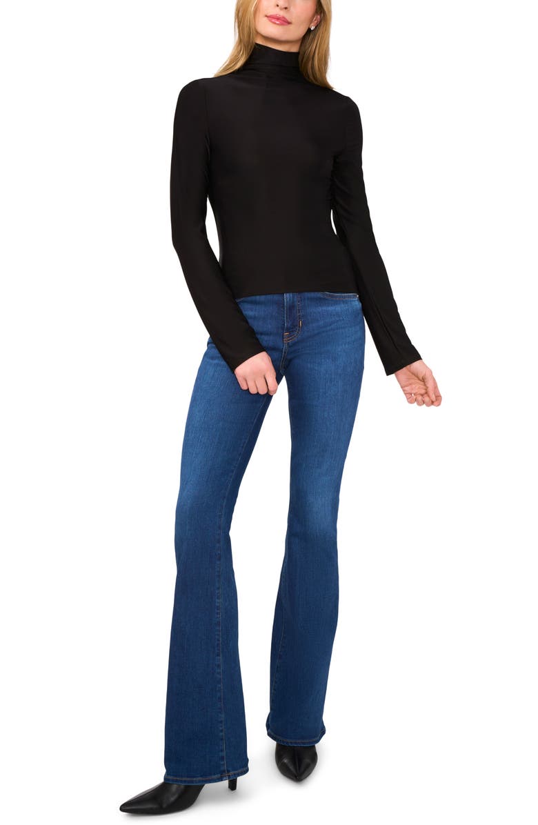 Ted Baker Turtleneck Top, Alternate, color, Rich Black