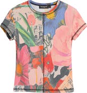 Desigual Allover Print T-Shirt