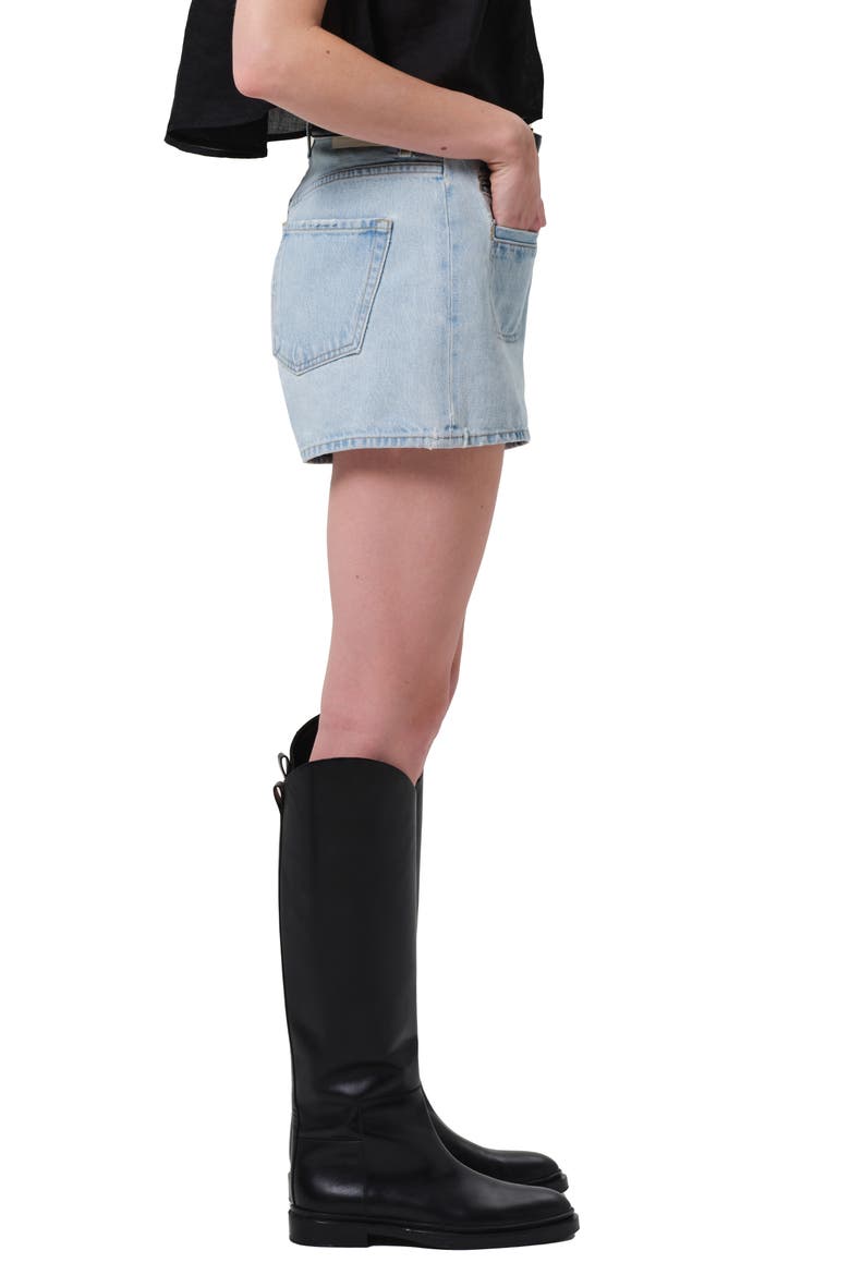 Marlow Patch Pocket Denim Shorts, Alternate, color, SKYSCAPE