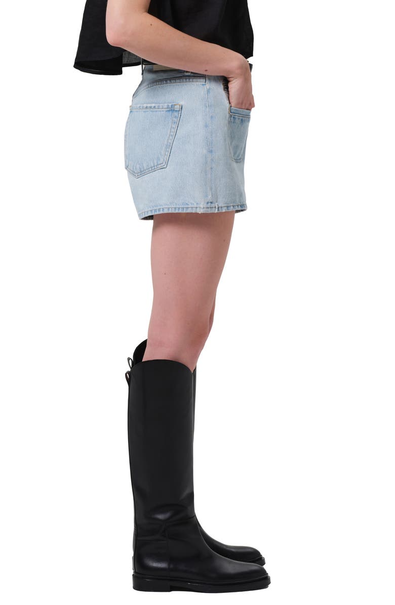 Citizens of Humanity Marlow Patch Pocket Denim Shorts, Alternate, color, Skyscape