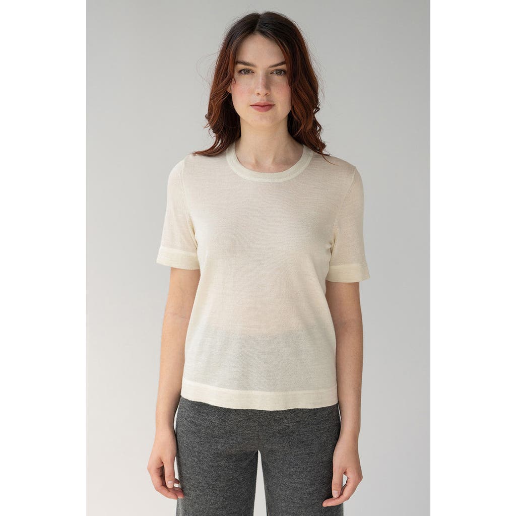 Sskein Sweater Tee In Ivory