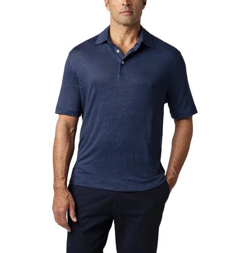 Taylor Linen Jersey Polo