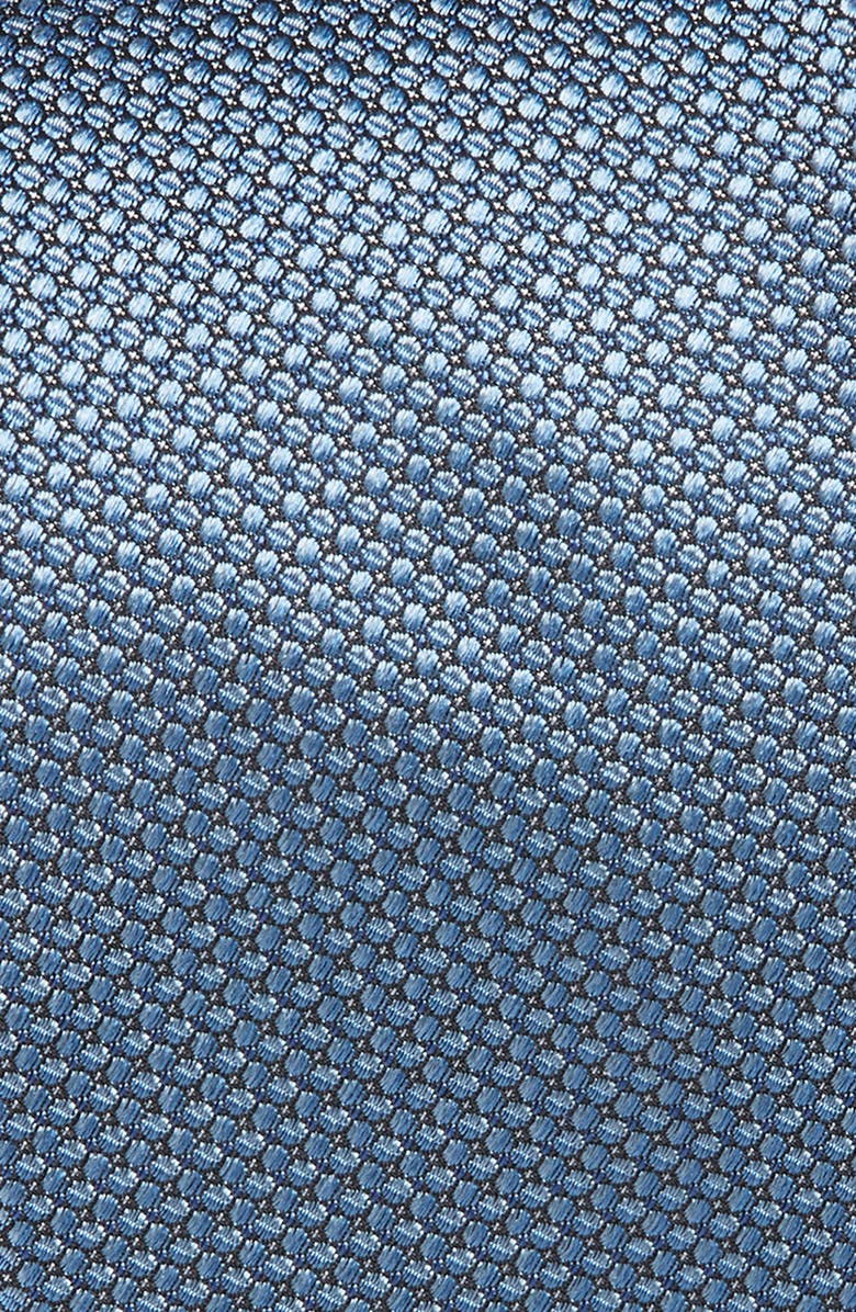 Nordstrom Geometric Silk Tie, Alternate, color, Light Blue
