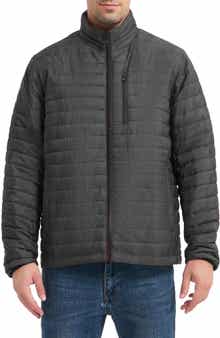 HAWKE & CO Rail Water Resistant Quilted Jacket