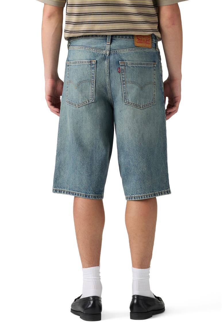 470 Low Rise Baggy Denim Shorts, Alternate, color, FINE OPERATION SHORTS