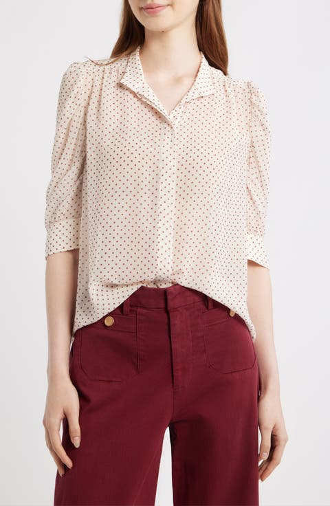 The Gillian Polka Dot Shirt