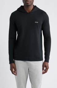 BOSS Waffle Pullover Hoodie
