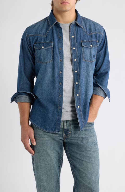 Retro Fit Denim Shirt