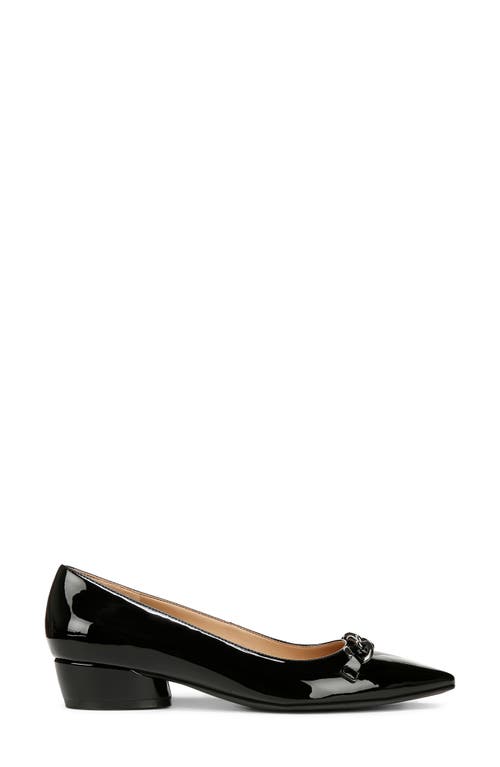 Naturalizer Becca Skimmer Pointed Toe Pump In Black