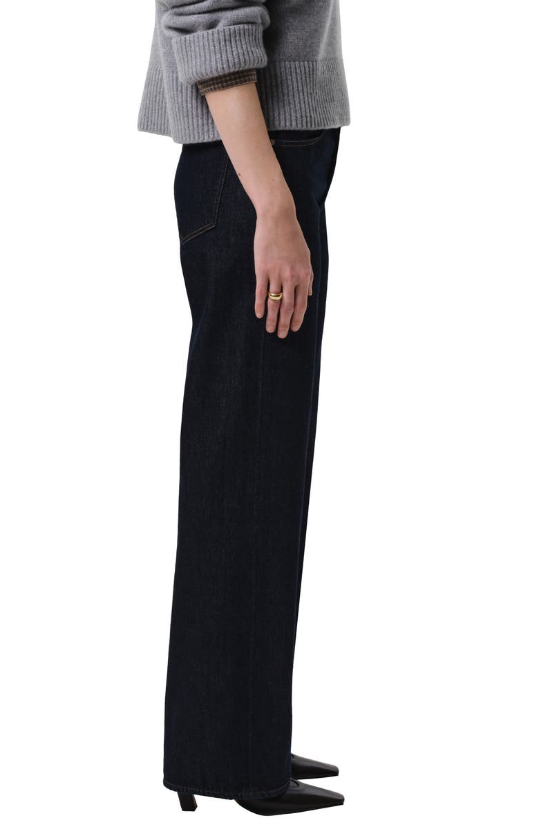 Citizens of Humanity Annina High Waist Straight Leg Jeans, Alternate, color, Juno (Md Indigo)