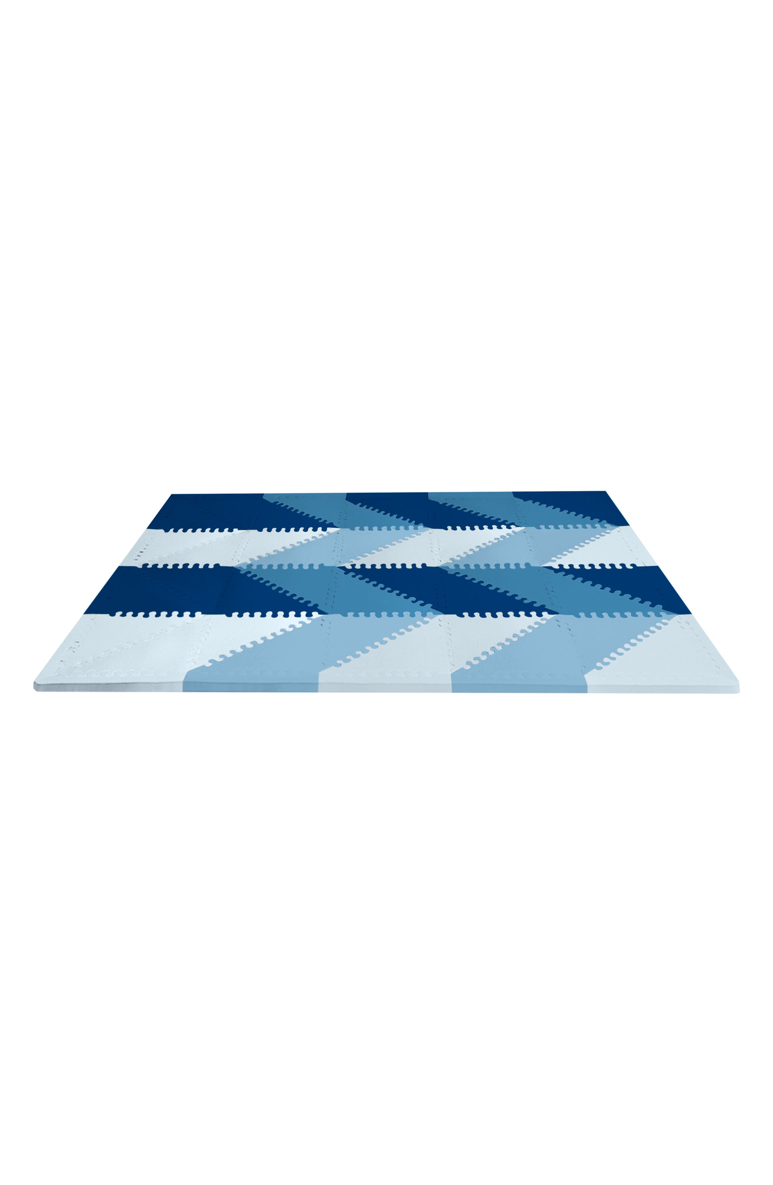 Skip Hop PlaySpot Geo Foam Floor Tiles in Blue 