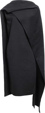 Khaite Ramona Draped Wool Blend Dress