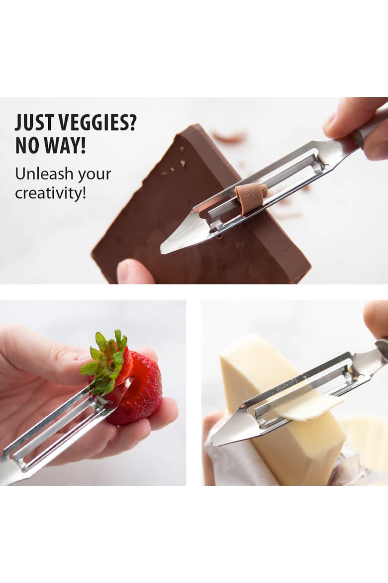 Cutlery 1.75-Inch Swivel Vegetable Peeler, Alternate, color, Silver