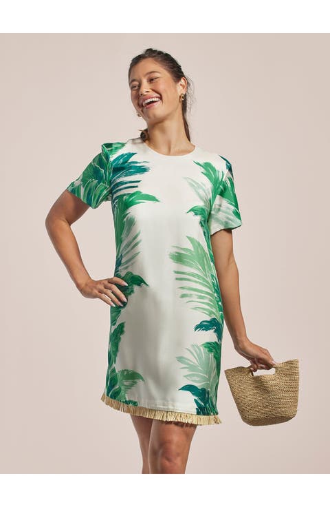 Leaves on the Side Rosalind Dress