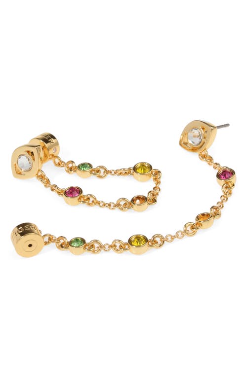 KURT GEIGER KURT GEIGER LONDON EVIL EYE FRONT/BACK EARRINGS