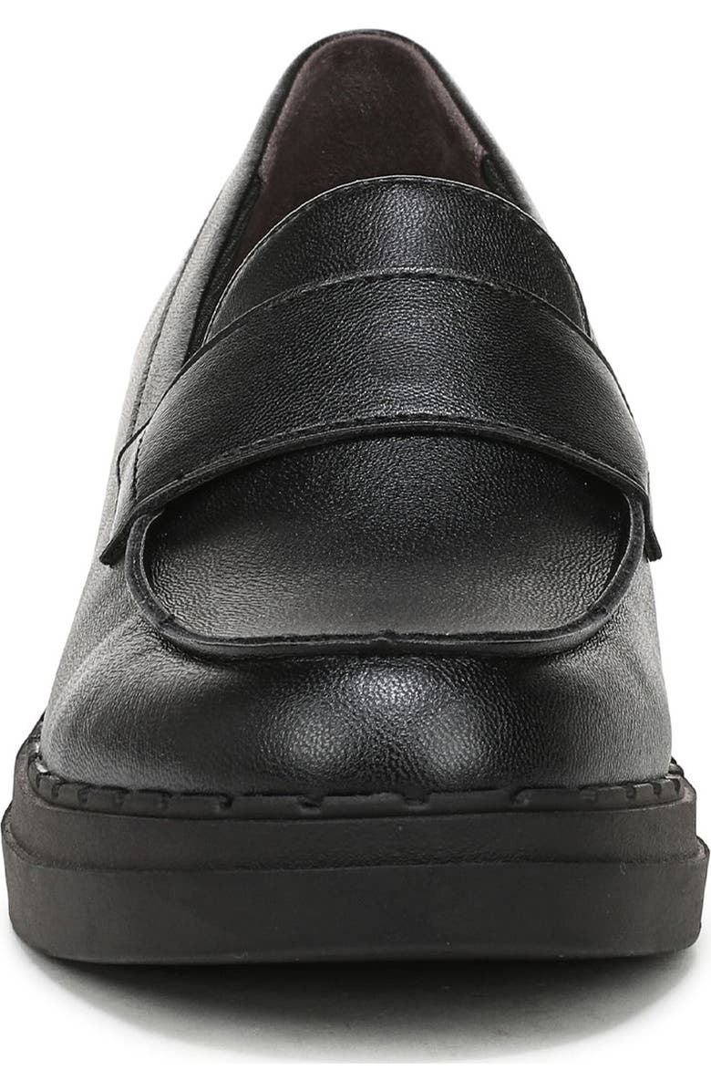 LifeStride Dolce Platform Wedge Loafer, Alternate, color, Black