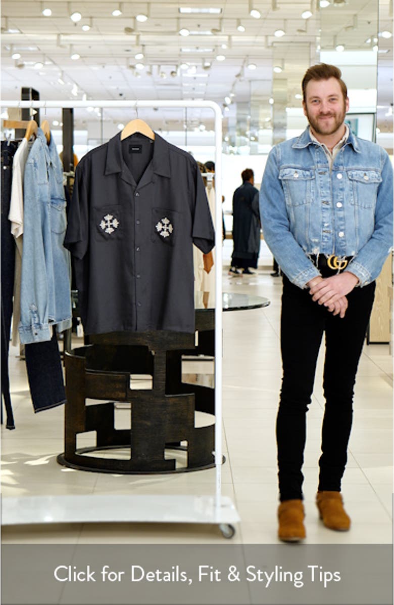 Parks Embroidered Camp Shirt, sales video thumbnail