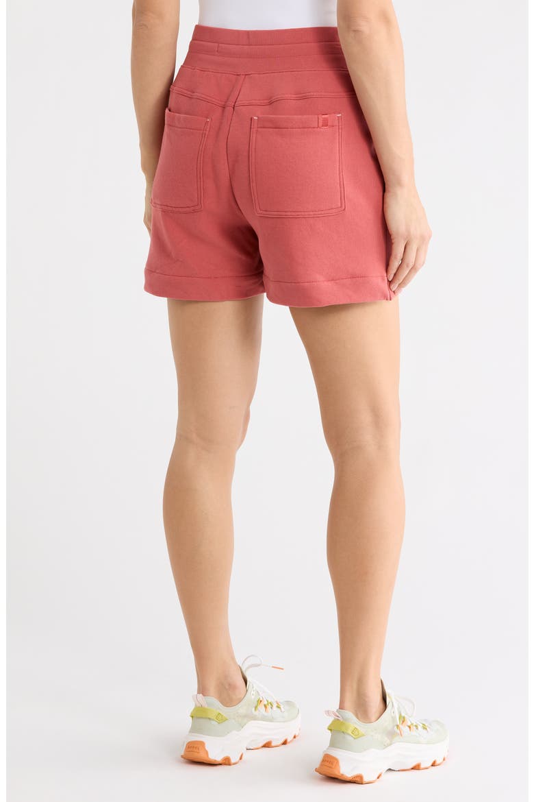 Marina Del Mar Tie Waist Cotton Shorts, Alternate, color, WILD