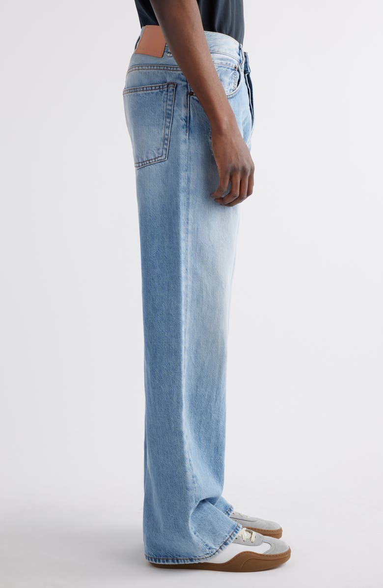 Acne Studios Loose Bootcut Jeans, Alternate, color, 