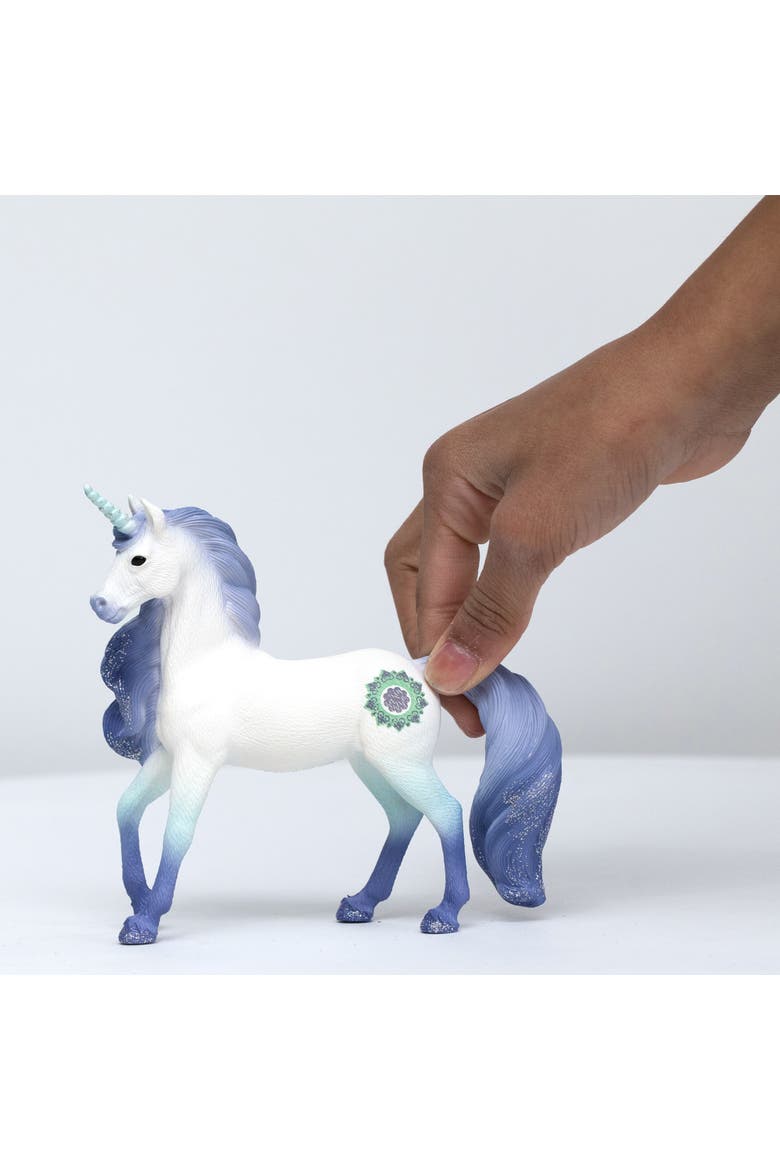 Bayala Mandala Unicorn Stallion Figurine, Alternate, color, Multicolored