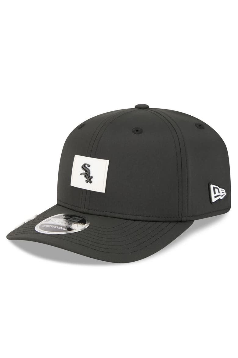 Men's New Era  Black Chicago White Sox 2026 Clubhouse 9SEVENTY Adjustable Hat, Main, color, Black