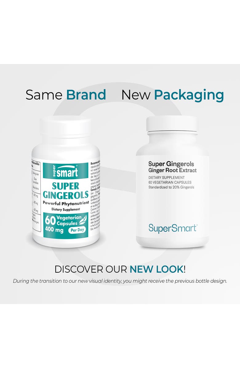 SuperSmart Super Gingerols 400mg, Alternate, color, NO COLOR