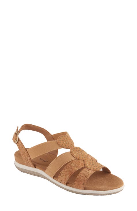 Quilt Slingback Sandal (Women)