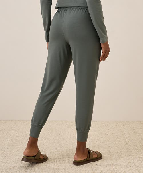 Pact Organic Cotton Cool Stretch Lounge Jogger In Castor Grey