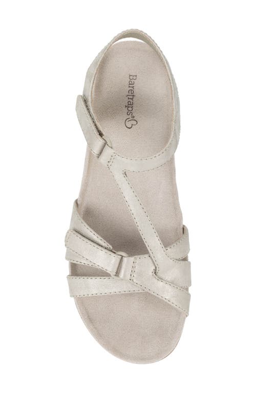 Baretraps Women's Jaxen Asymmetrical Flat Sandals In Champagne