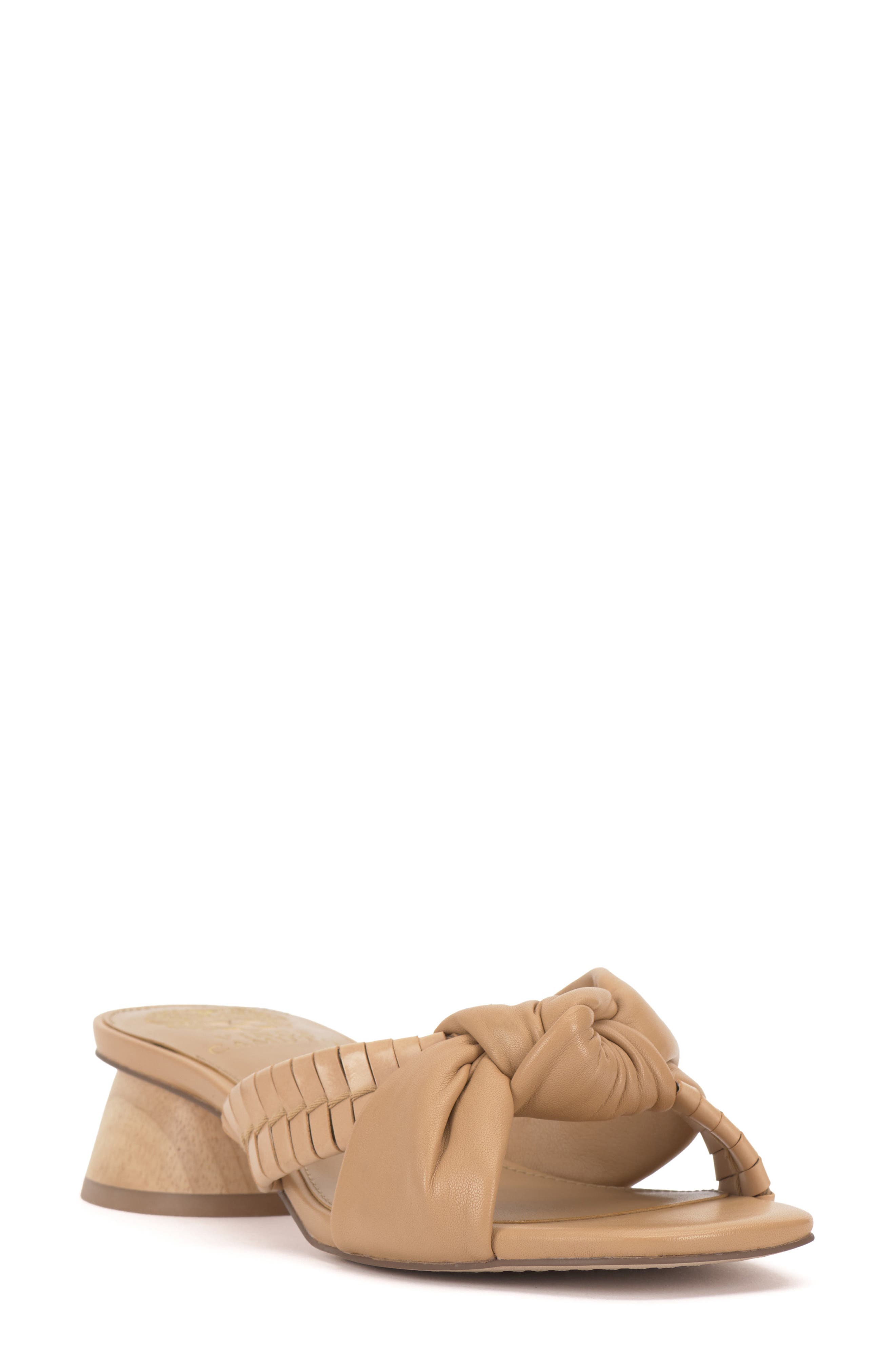 Vince Camuto Leana Slide Sandal, Main, color, Dulce De Leche