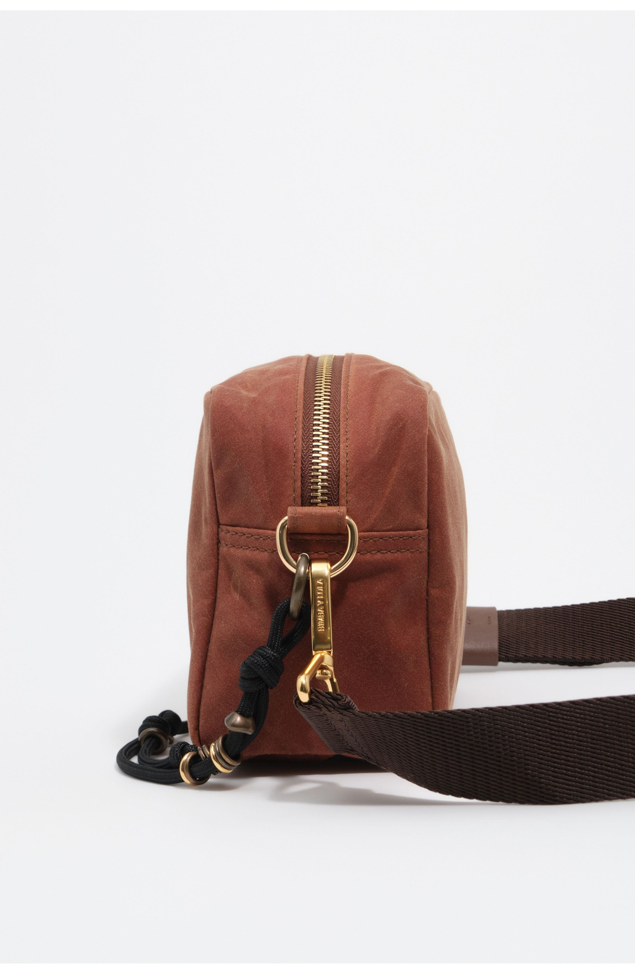 Medium Coated Crossbody Bag, Alternate, color, RUST