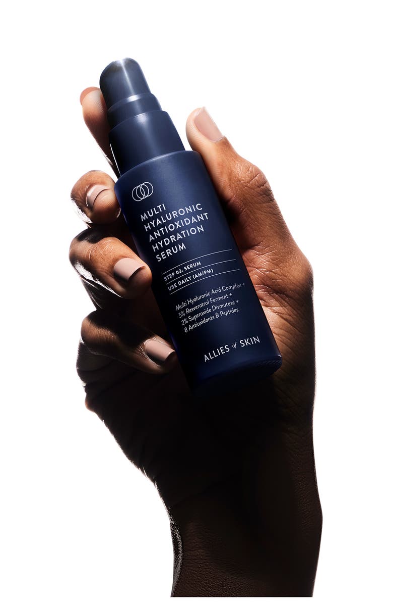 ALLIES OF SKIN Multi Hyaluronic Antioxidant Hydration Serum, Alternate, color, 