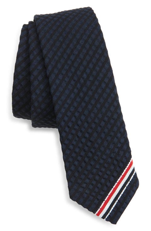 Classic Stripe Wool Tie