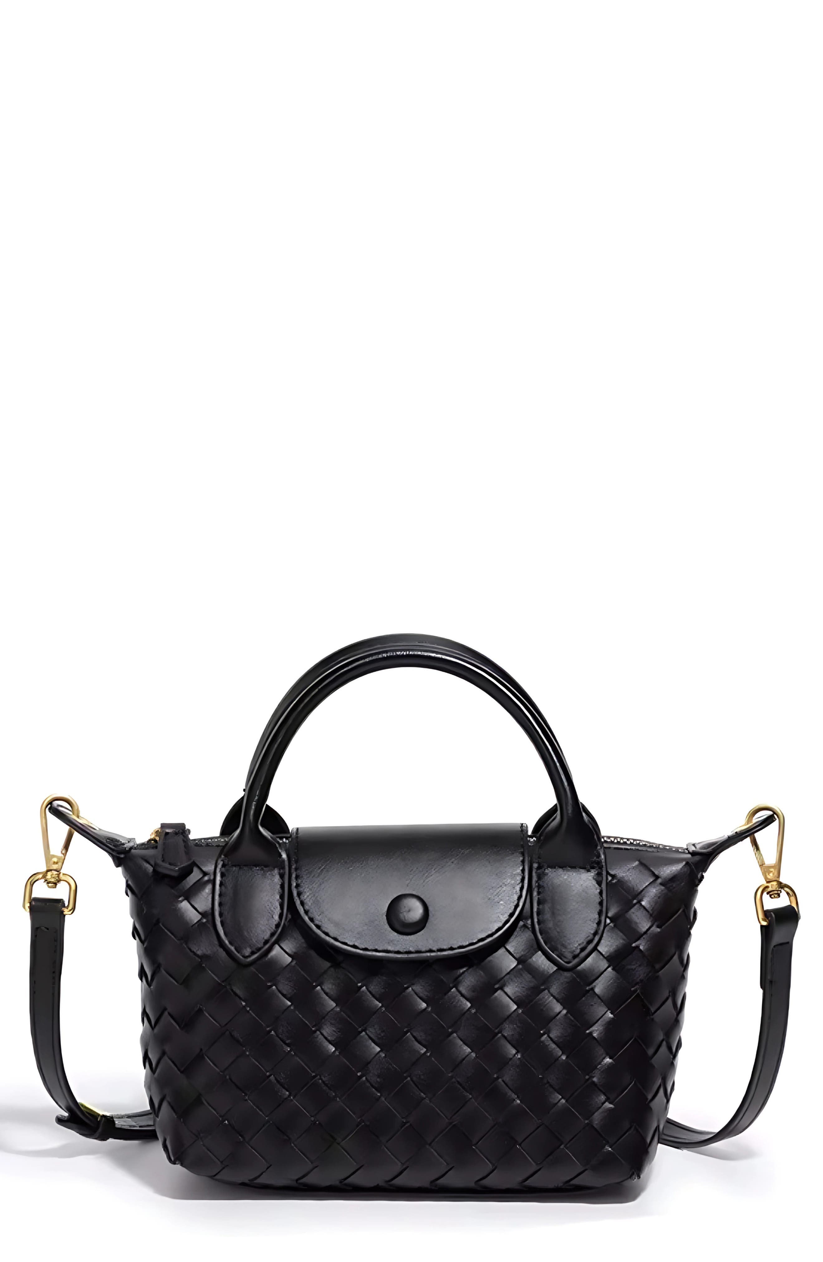 MacRae & Co. Monica Woven Top Handle Bag