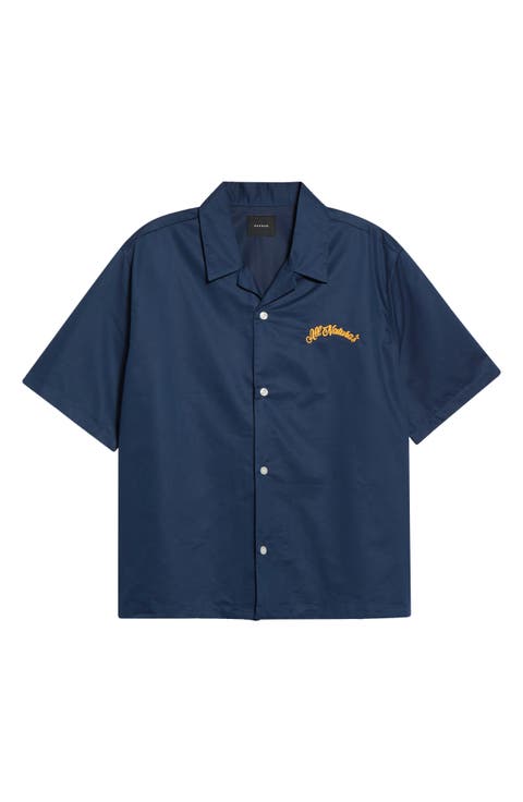 Marketcamp Button-Up Shirt