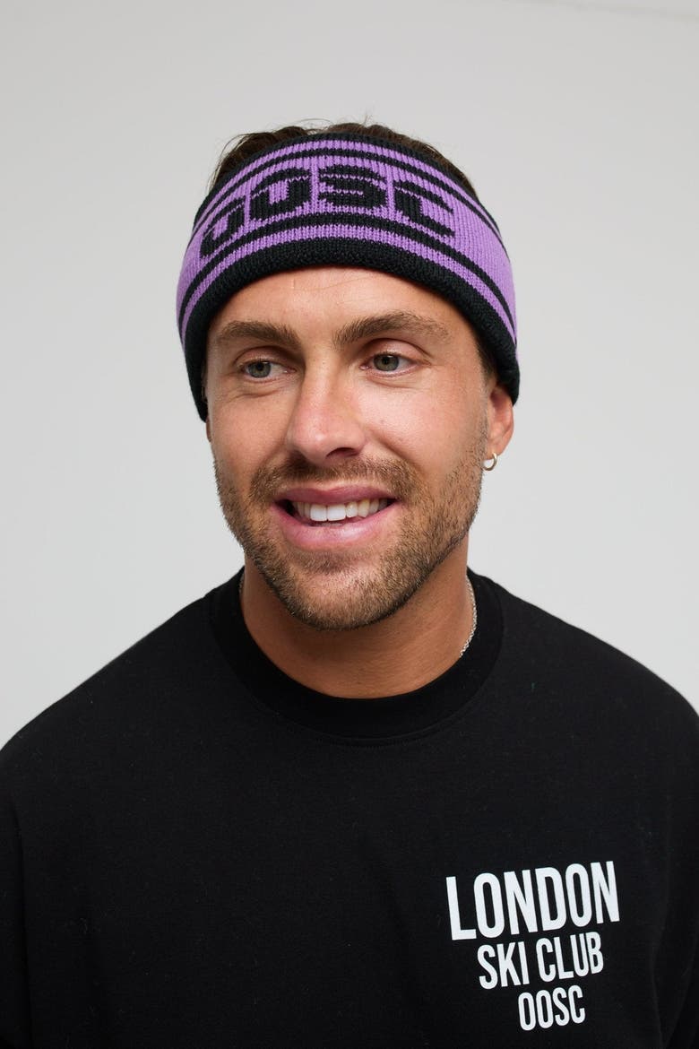 Après Headband - Black and Purple, Alternate, color, Black and Purple