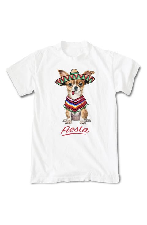 Fiesta Dog Graphic T-Shirt