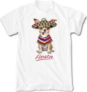 RIOT SOCIETY Fiesta Dog Graphic T-Shirt