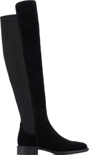 Aquatalia Gutsy Suede Knee High Black Weatherproof store Boots