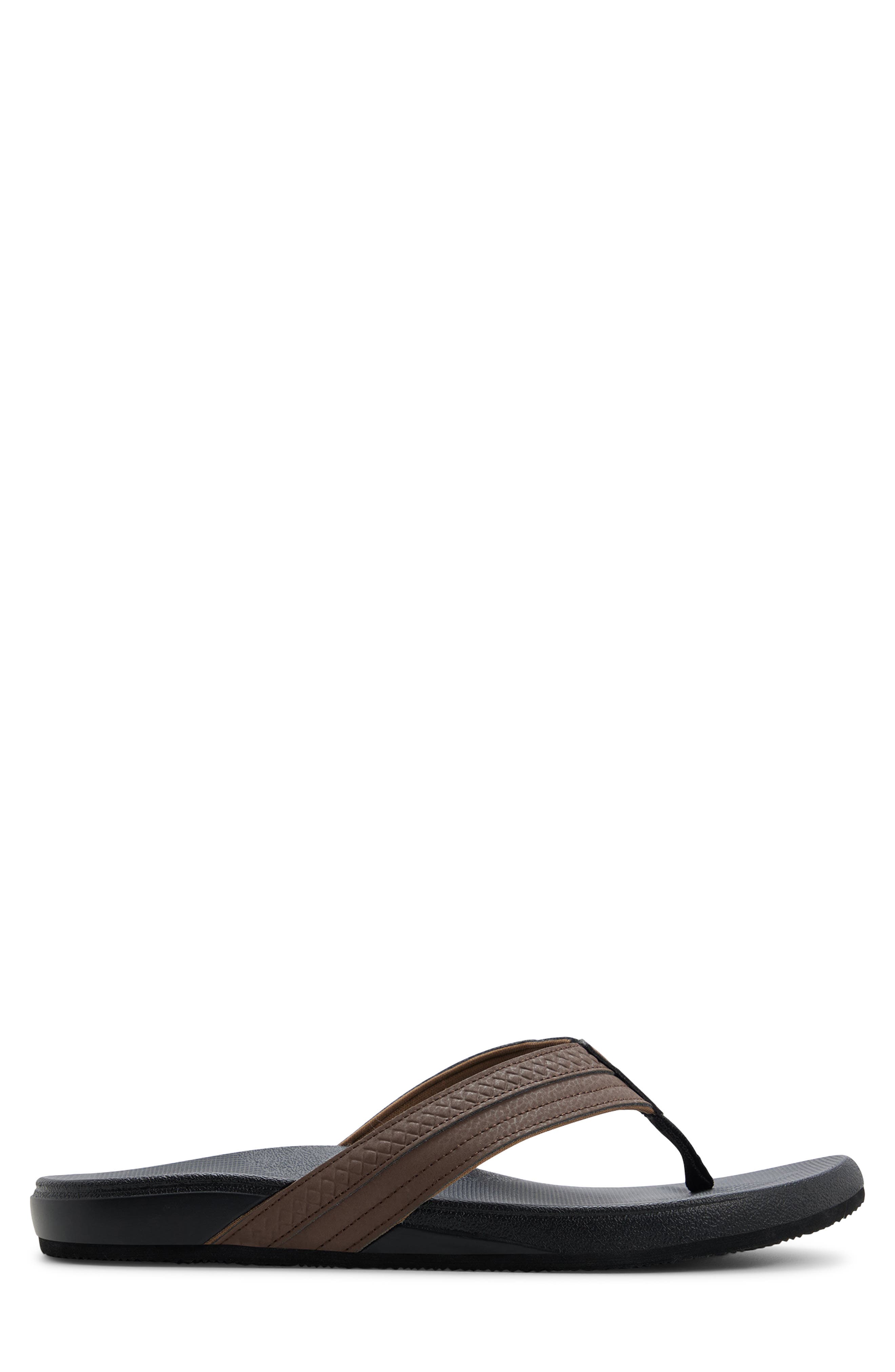 Spinnaker Flip Flop, Alternate, color, BROWN