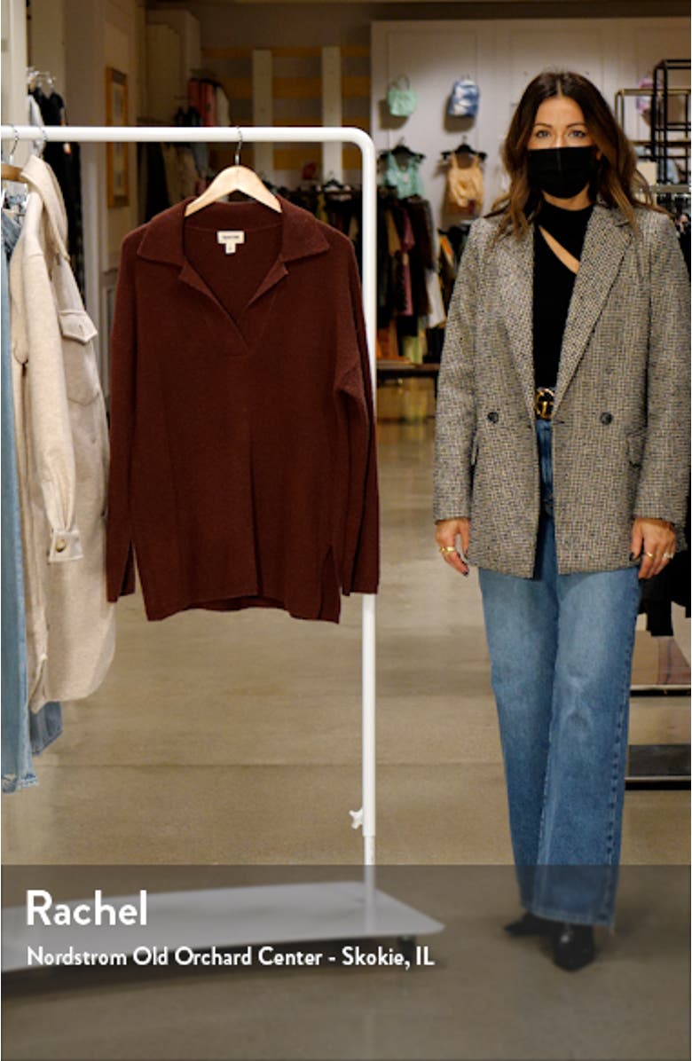 Oversize Polo Sweater, sales video thumbnail