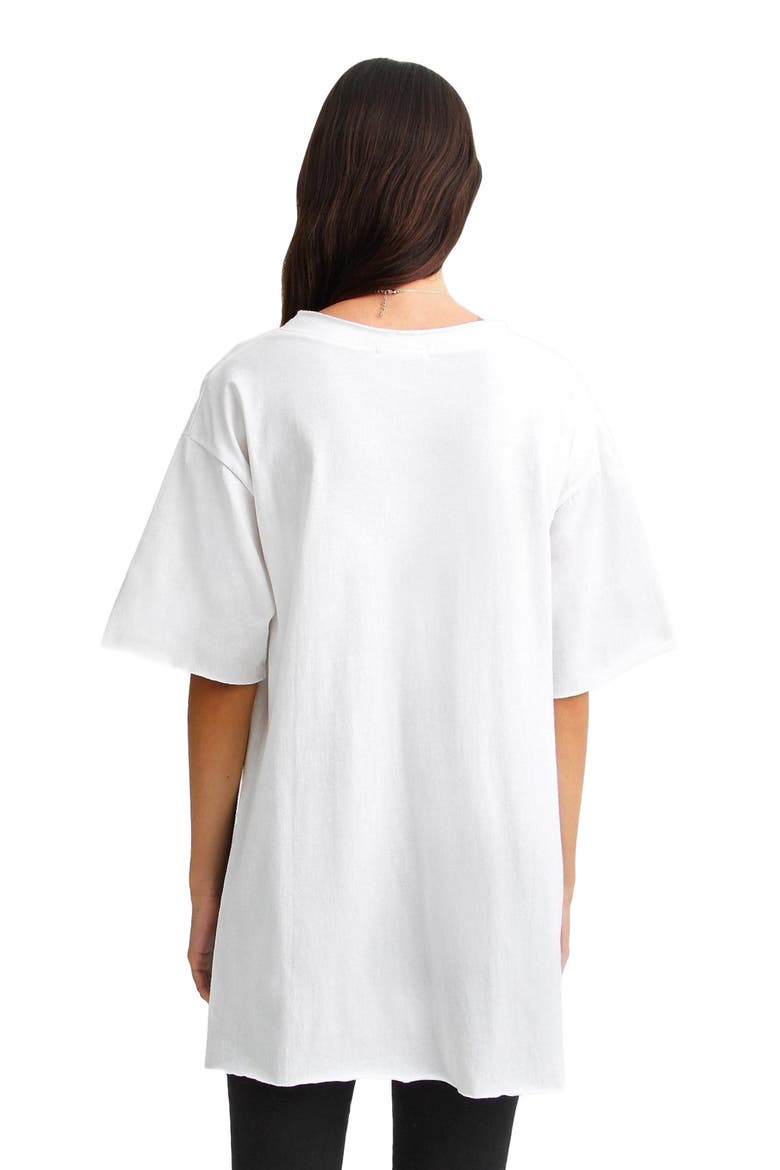 Brave Soul Oversized T-Shirt, Alternate, color, White