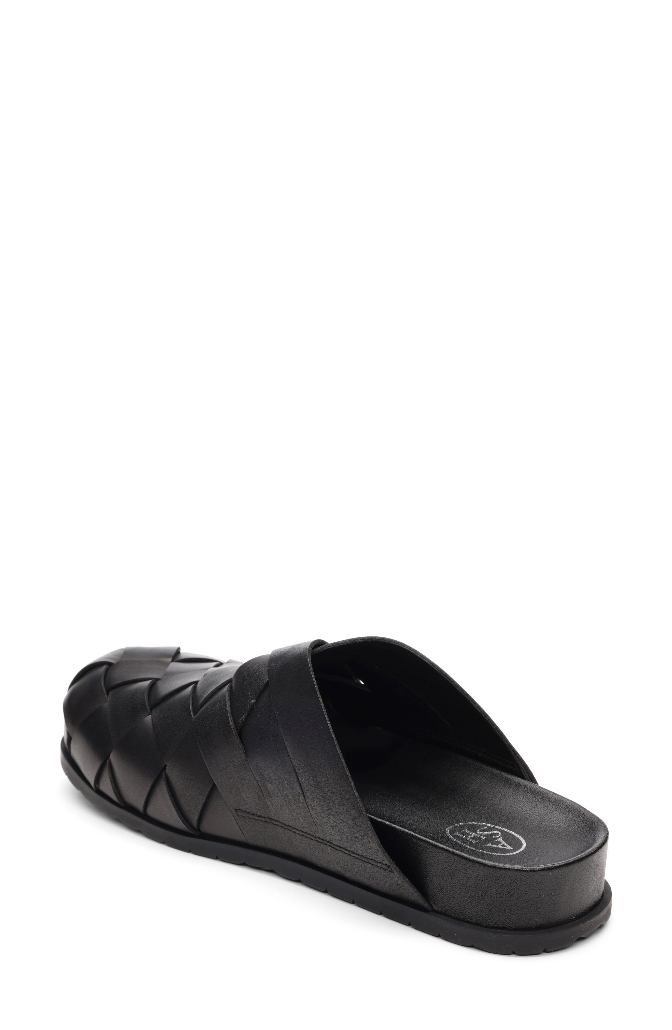Ash Tor Woven Clog, Alternate, color, Black