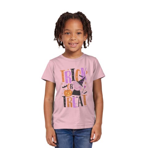 Girl's Peppa Pig Halloween Trick-or-treat T-shirt