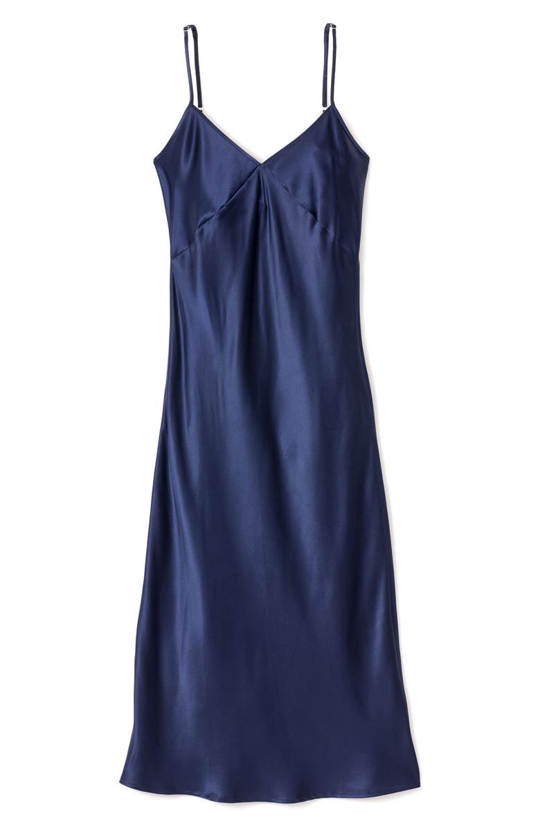 Petite Plume Silk Nightgown, Alternate, color, 