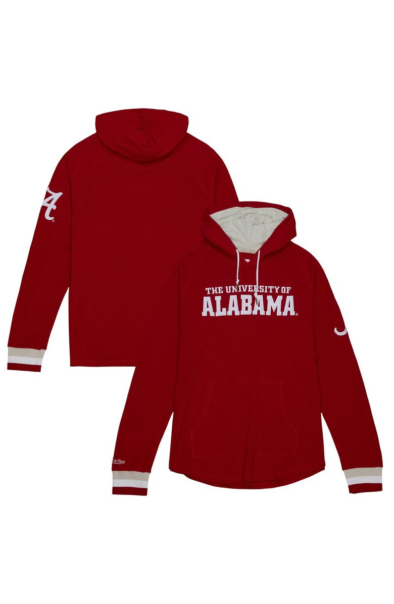 Mitchell & Ness Men's Mitchell & Ness Crimson Alabama Crimson Tide Legendary Raglan Pullover Hoodie, Main, color, Crimson