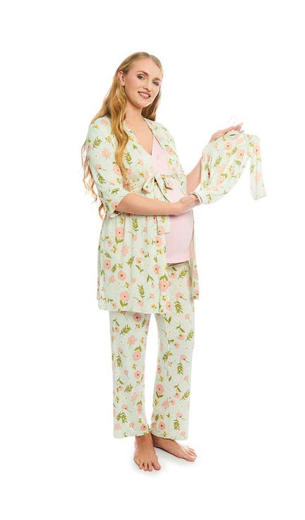 Analise During & After 5-Piece Maternity/Nursing Sleep Set for Mom & Baby