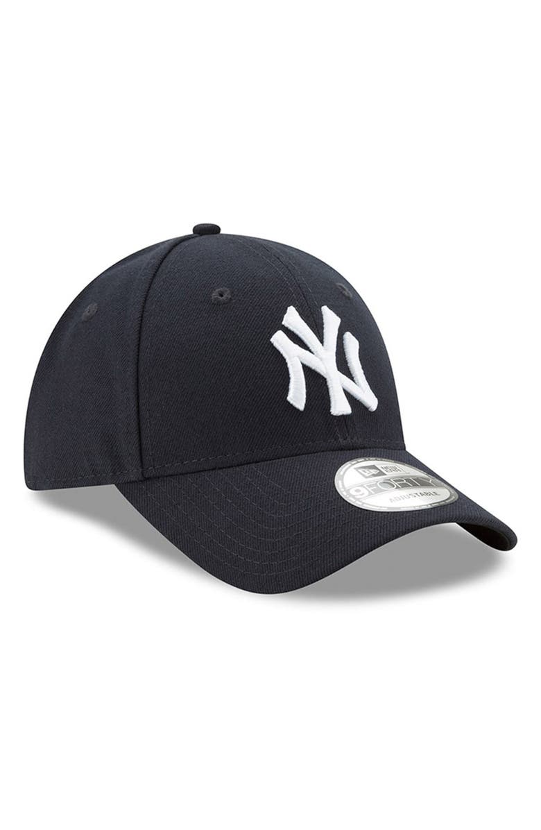 New Era Men's New Era Navy New York Yankees League 9FORTY Adjustable Hat, Alternate, color, 